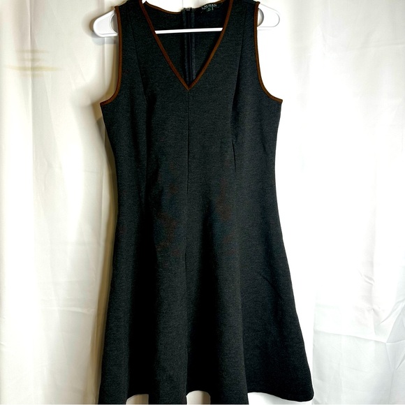 Lauren Ralph Lauren Dresses & Skirts - Lauren Ralph Lauren dark gray dress large petite